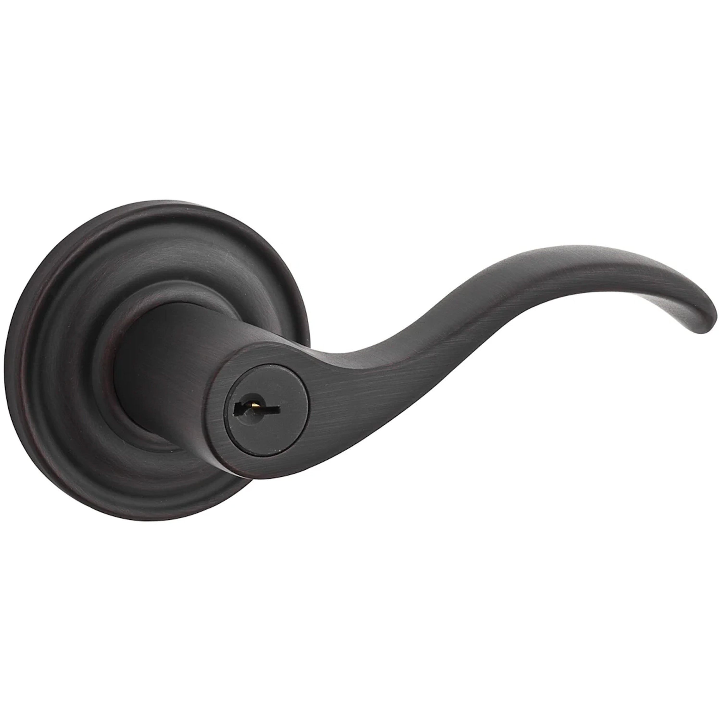Baldwin Reserve Keyed Curve Lever Set