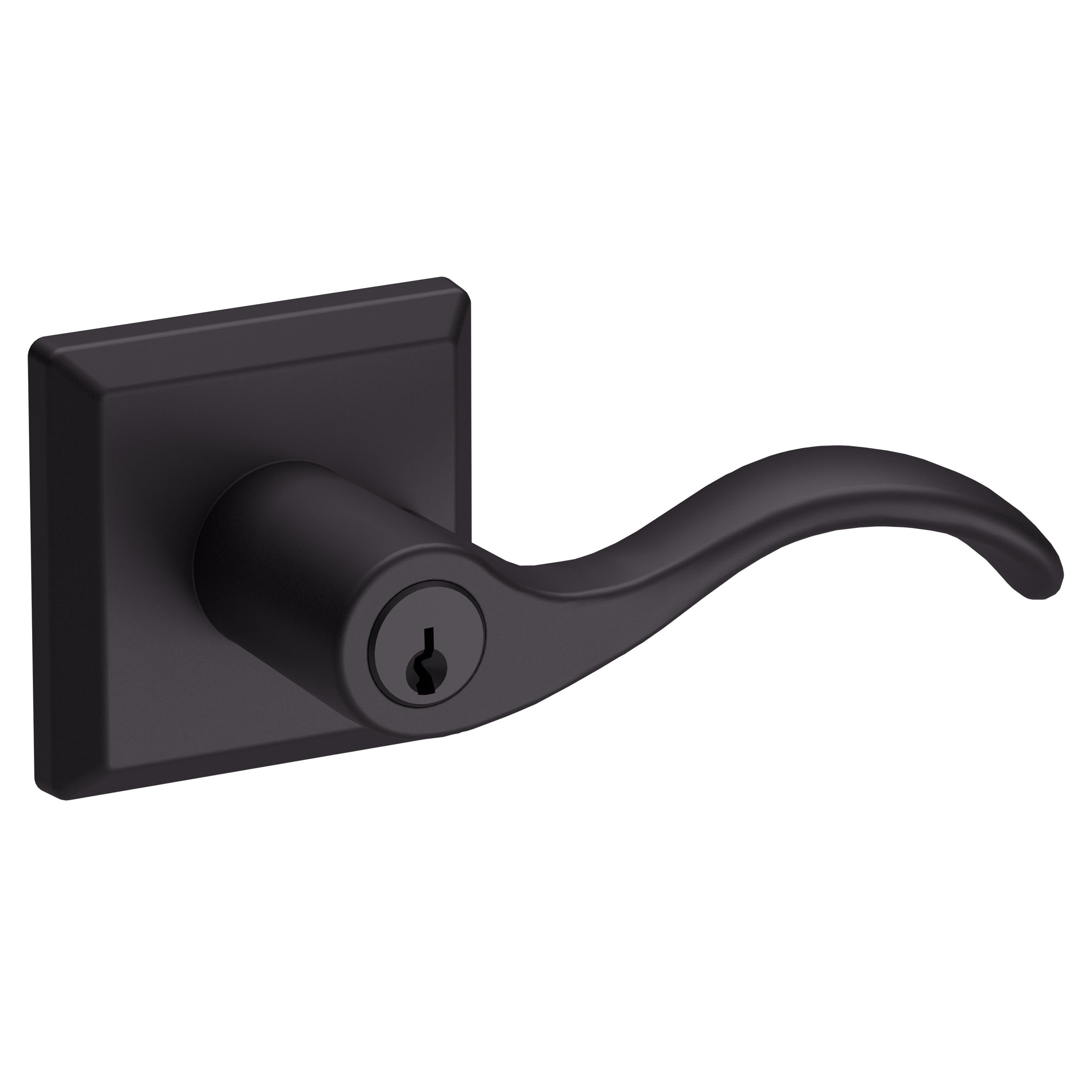 Baldwin Reserve Keyed Curve Lever Set