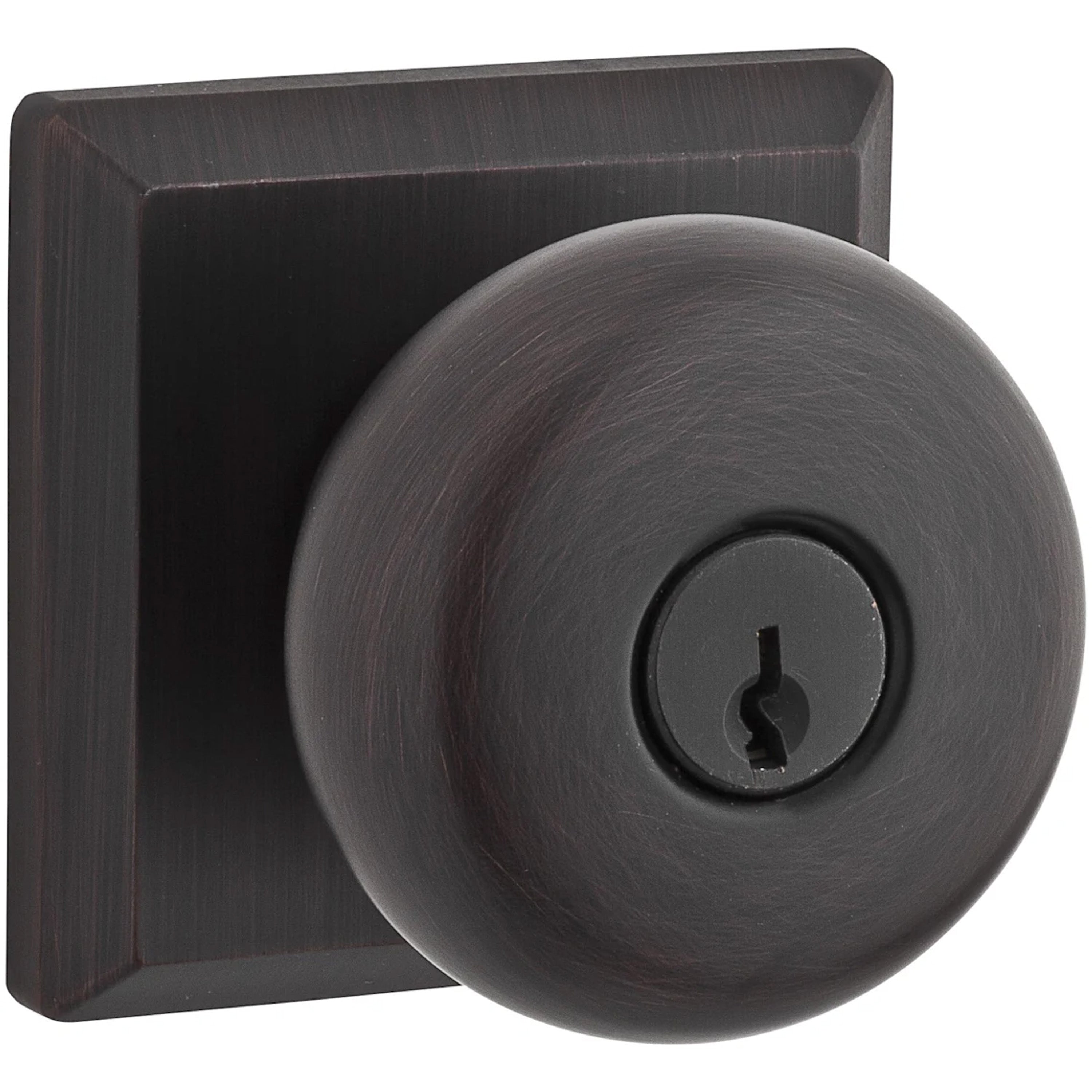 Baldwin Reserve Keyed Round Knob Set