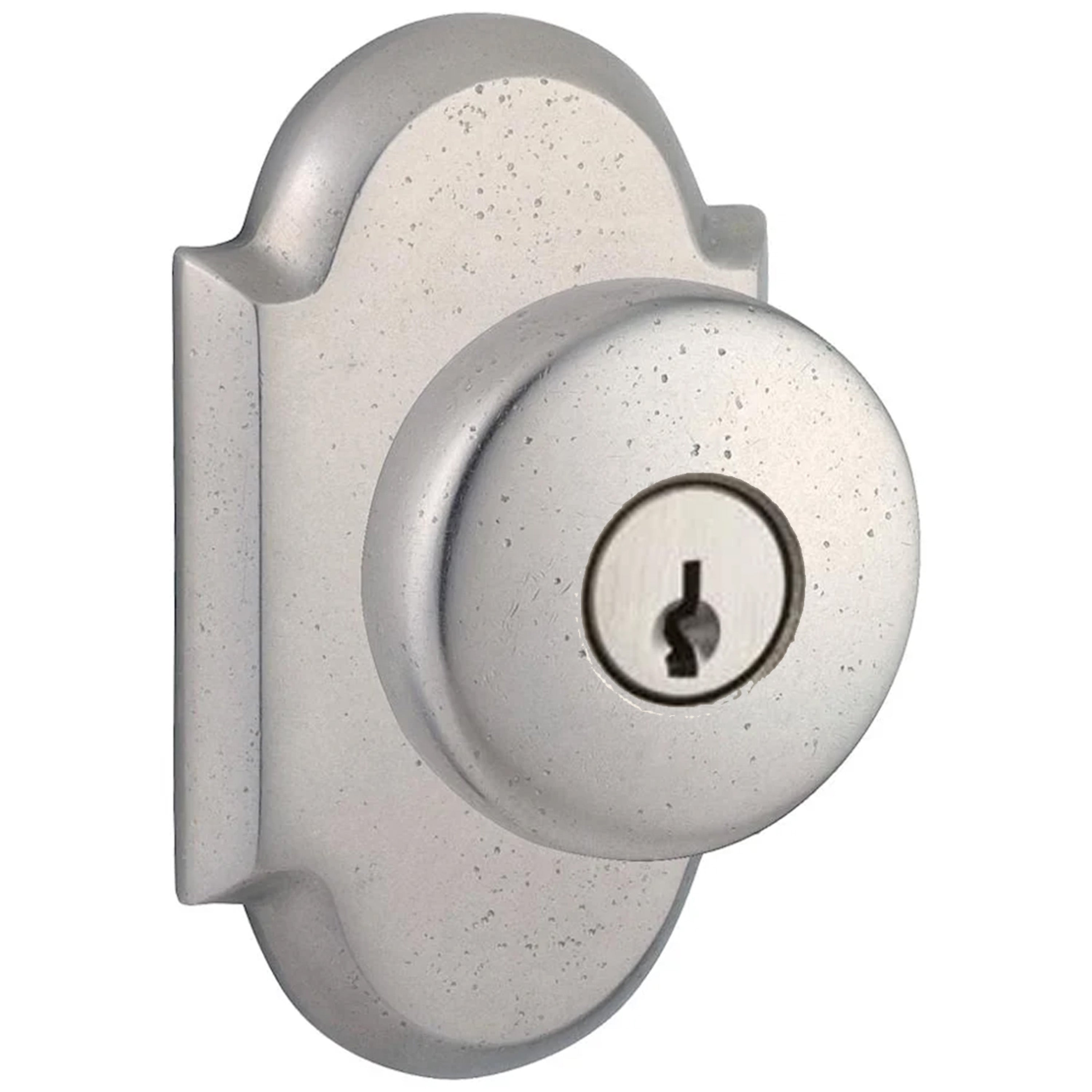 Baldwin Reserve Keyed Rustic Knob Set