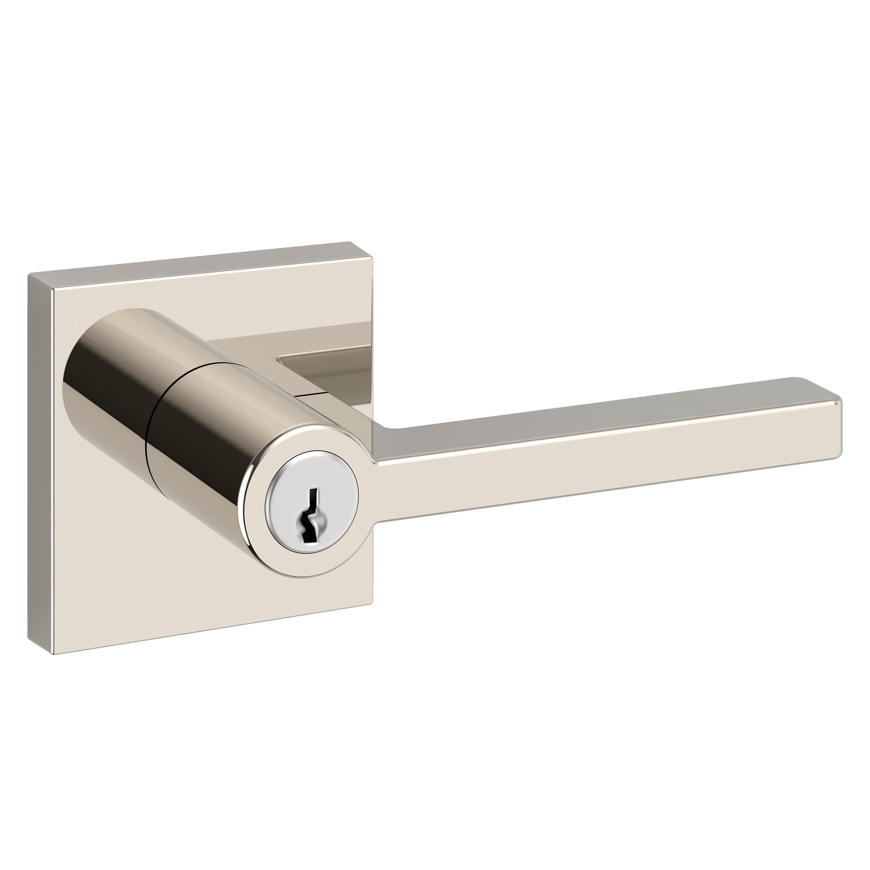 Baldwin Reserve Keyed Square Lever Set