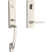 Baldwin Reserve Miami Handleset With Square Lever