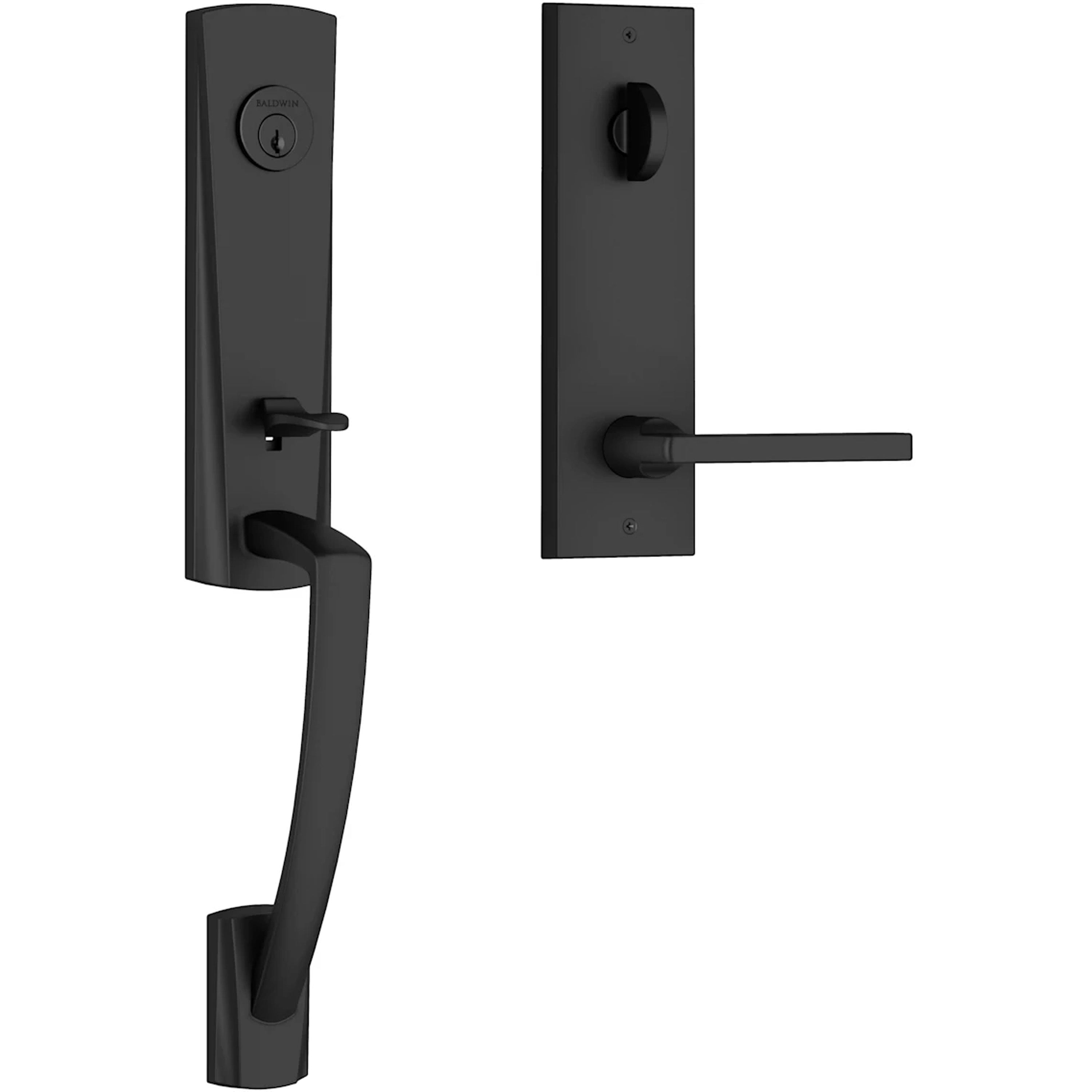 Baldwin Reserve Miami Handleset With Square Lever