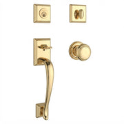 Baldwin Reserve Napa Single Cylinder Handleset With Traditional Knob