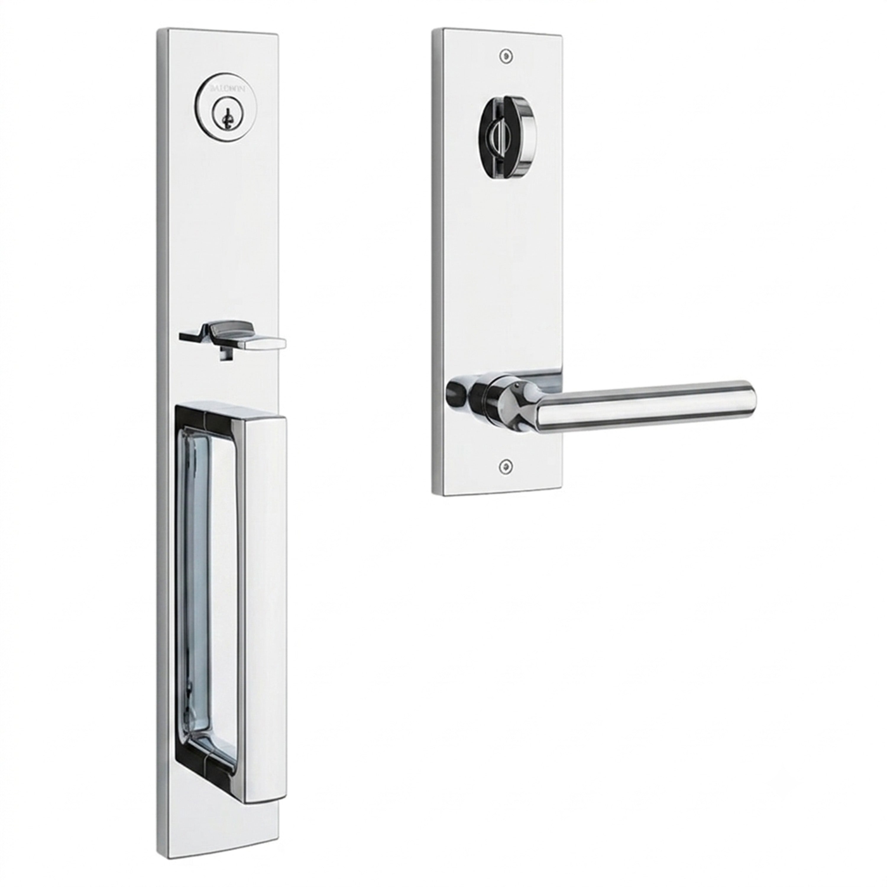 Baldwin Reserve Santa Cruz Handleset With Tube Lever