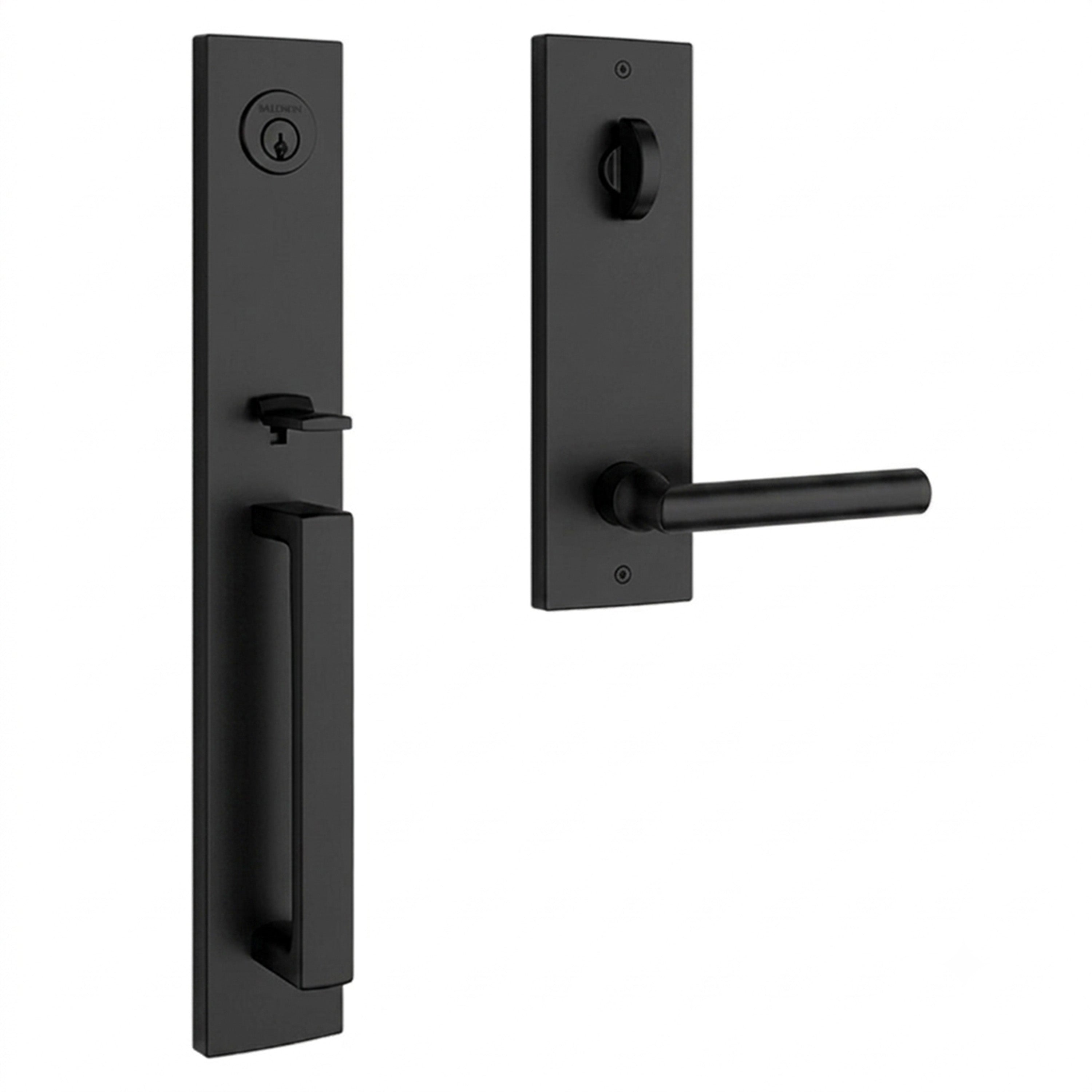Baldwin Reserve Santa Cruz Handleset With Tube Lever
