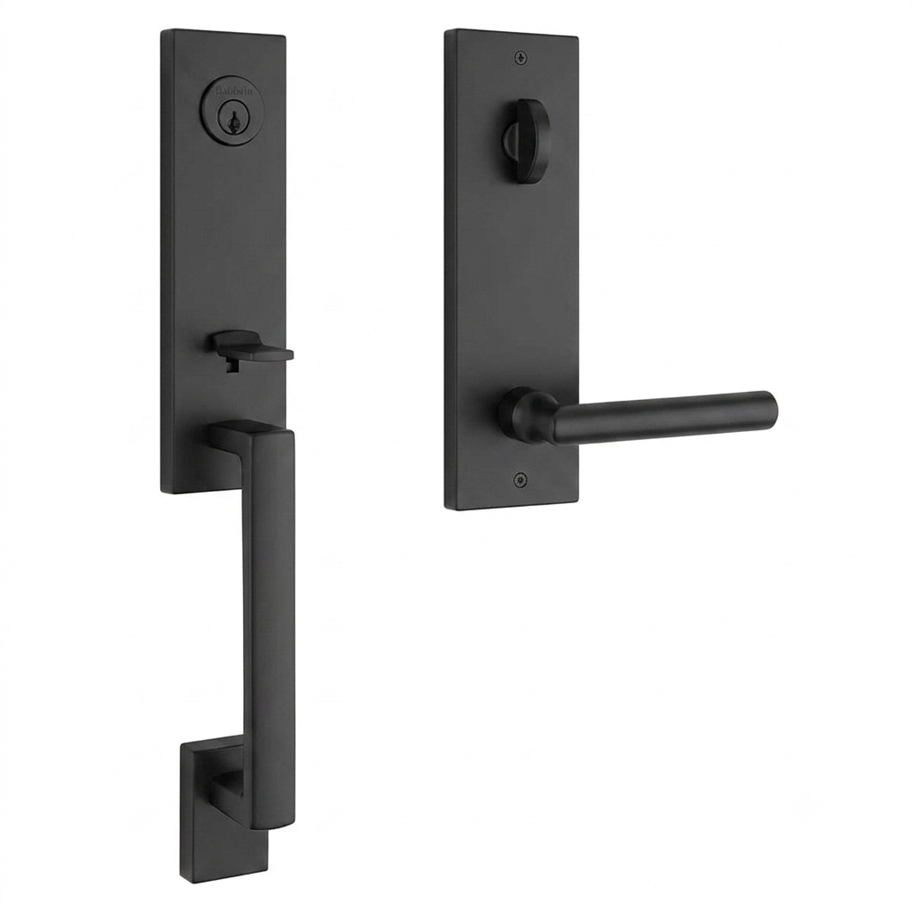 Baldwin Reserve Seattle Handleset With Tube Lever