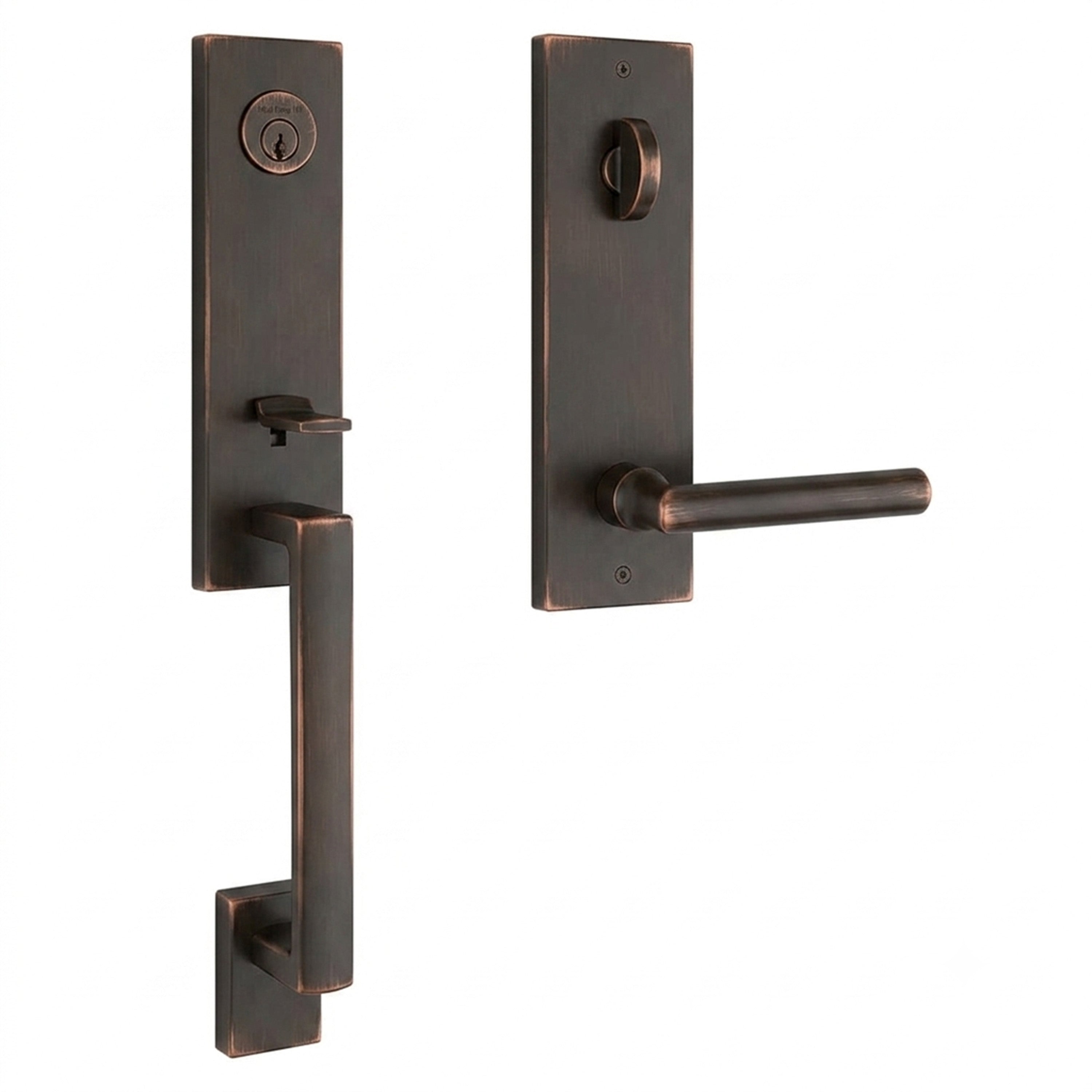 Baldwin Reserve Seattle Handleset With Tube Lever