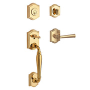 Baldwin Reserve Westcliff Single Cylinder Handleset With Federal Lever