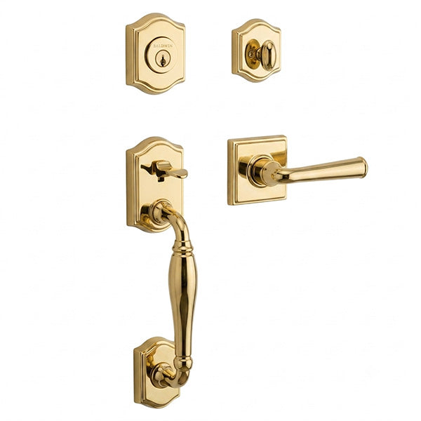 Baldwin Reserve Westcliff Single Cylinder Handleset With Federal Lever