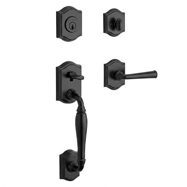 Baldwin Reserve Westcliff Single Cylinder Handleset With Federal Lever