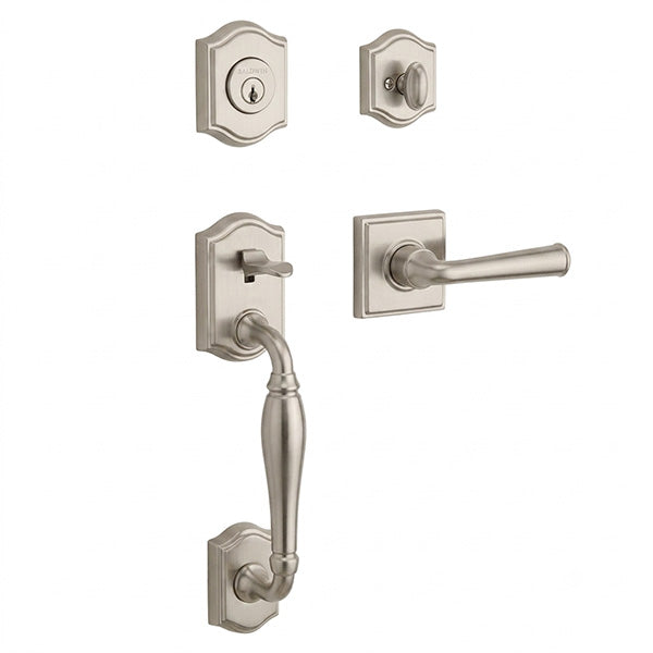 Baldwin Reserve Westcliff Single Cylinder Handleset With Federal Lever