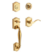 Baldwin Reserve Westcliff Single Cylinder Handleset With Curver Lever