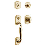 Baldwin Reserve Westcliff Single Cylinder Handleset With Ellipse Knob