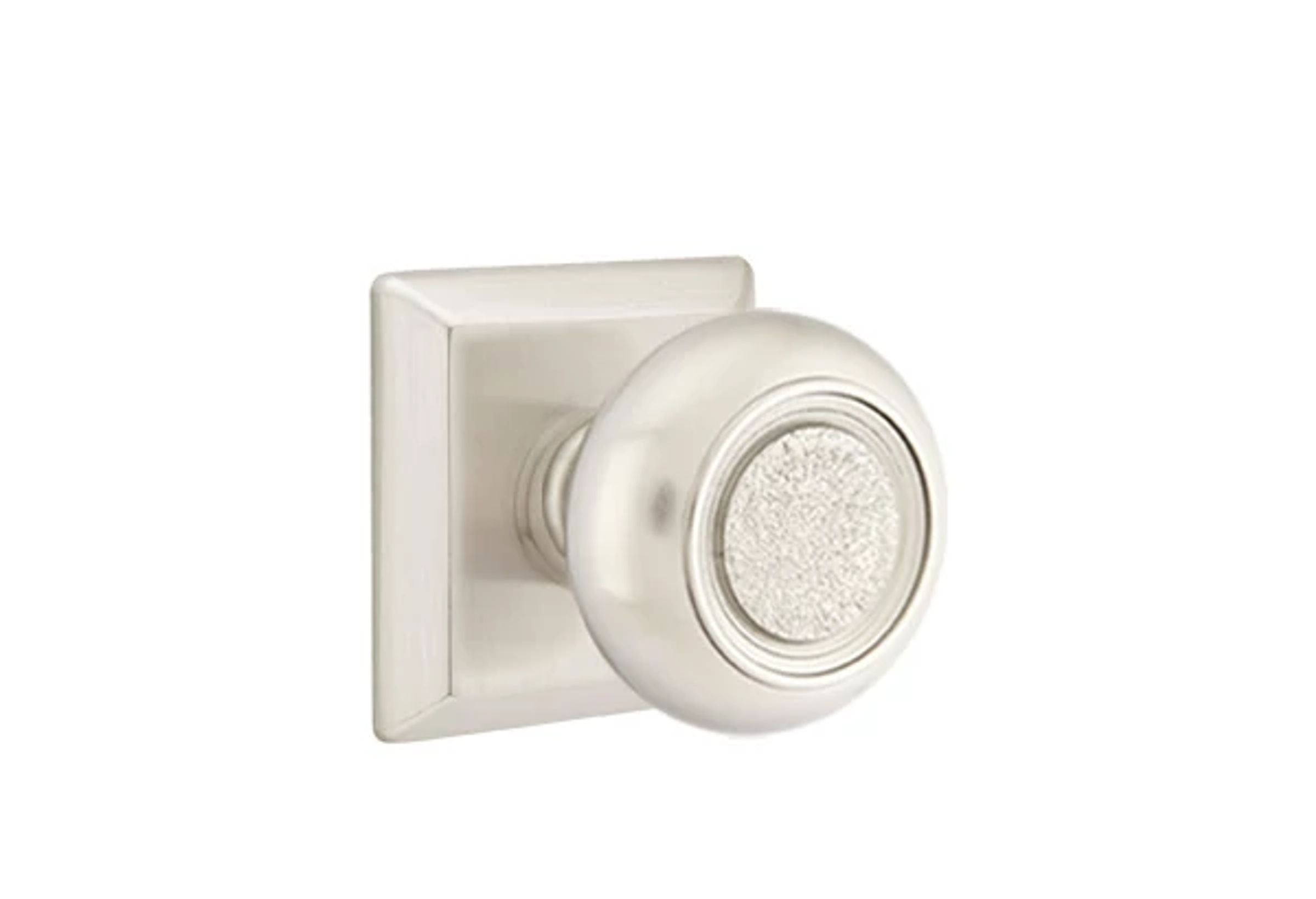 Emtek Concealed Fastener Belmont Knob Set with Quincy Rosette