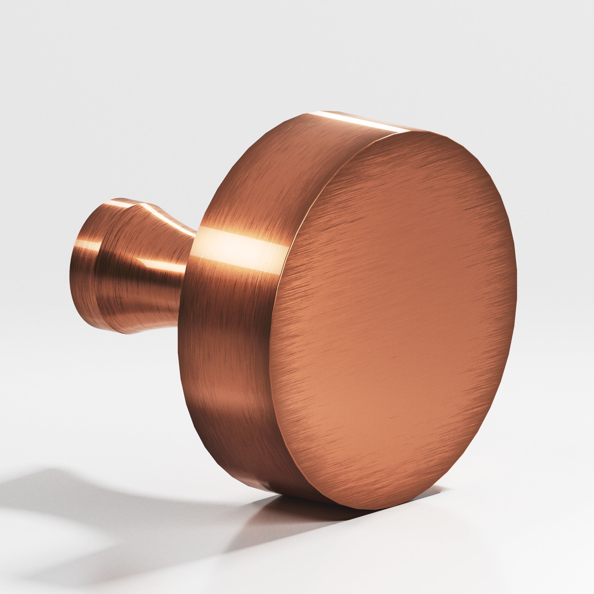 Colonial Bronze Series 111 1.25" Round Cabinet Knob With Flared Post Antique Copper / 1.25"