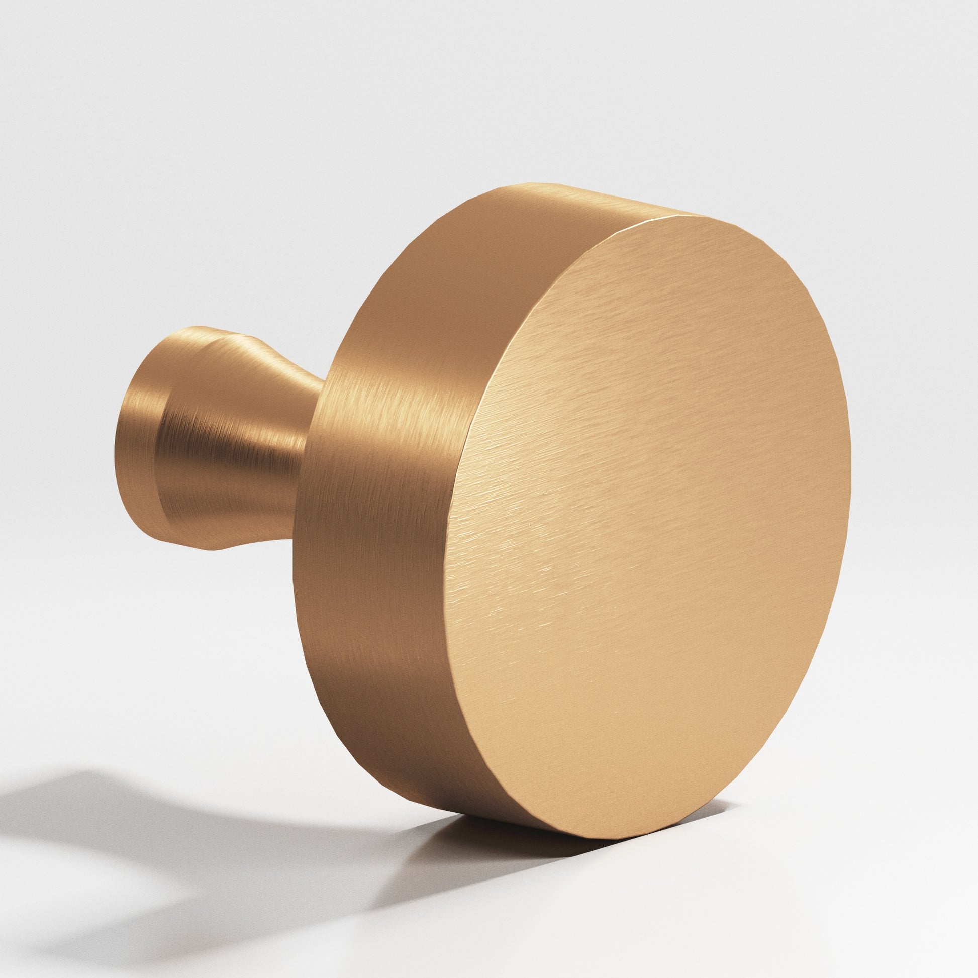 Colonial Bronze Series 111 1.25" Round Cabinet Knob With Flared Post Matte Satin Bronze / 1.25"