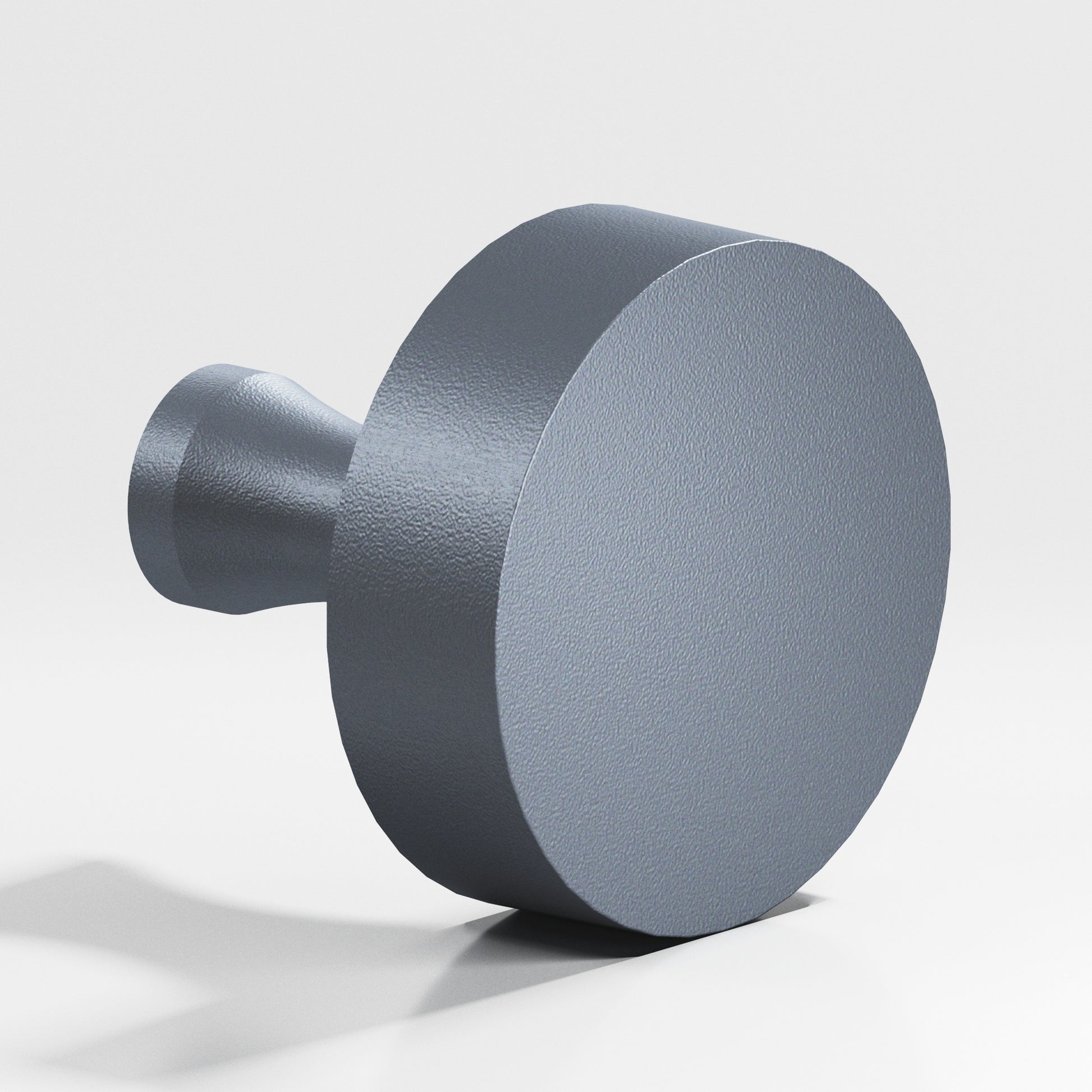 Colonial Bronze Series 111 1.25" Round Cabinet Knob With Flared Post Frost Chrome™ / 1.25"