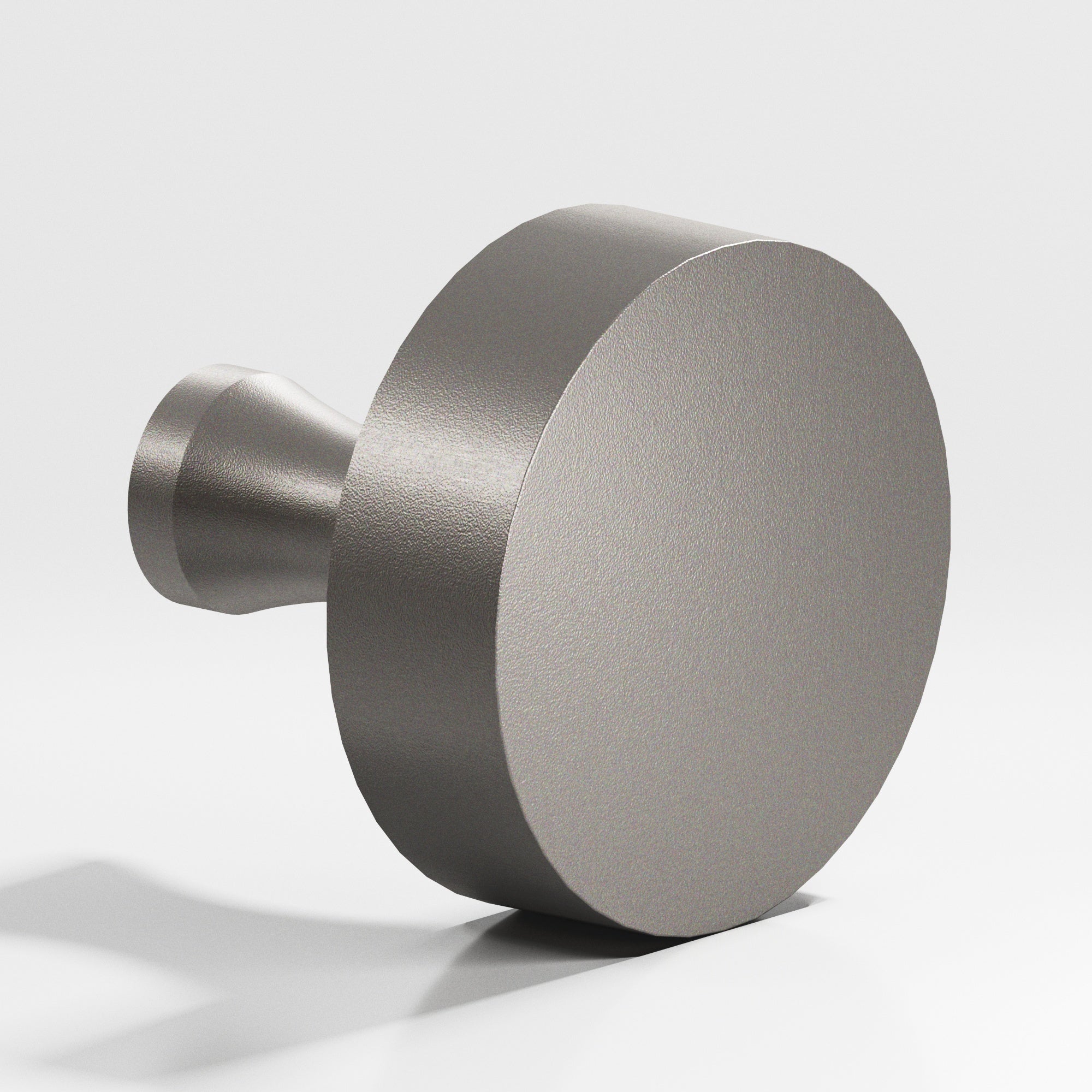 Colonial Bronze Series 111 1.25" Round Cabinet Knob With Flared Post Frost Nickel™ / 1.25"