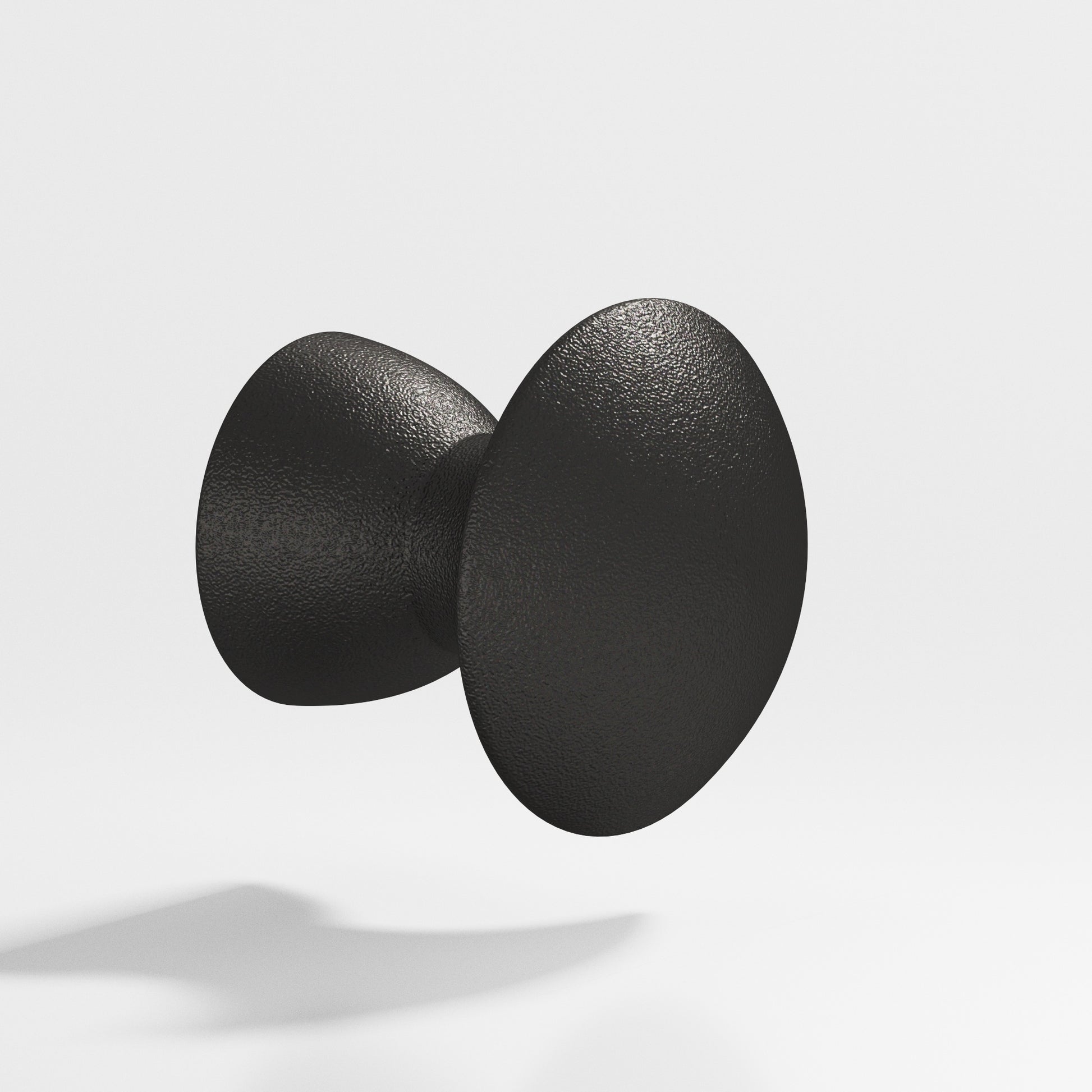 Colonial Bronze Series 114 .75" Round Cabinet Knob Frost Black™ / .75"