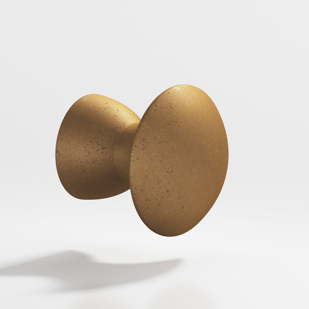 Colonial Bronze Series 117 1" Round Cabinet Knob Distressed Light Statuary Bronze / 1"