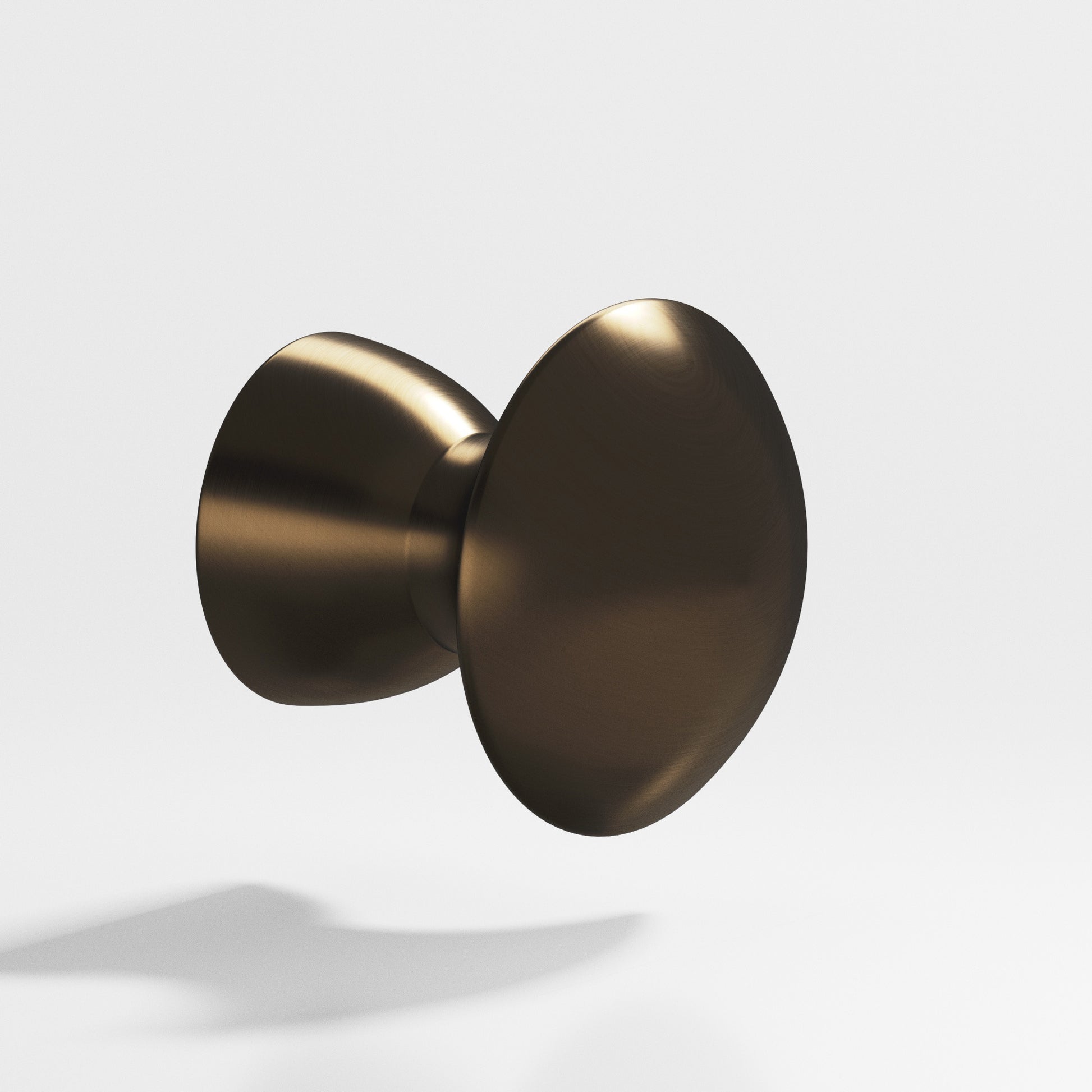 Colonial Bronze Series 118 1.25" Round Cabinet Knob Back-To-Back Shower Kit Oil Rubbed Bronze / 1.25"