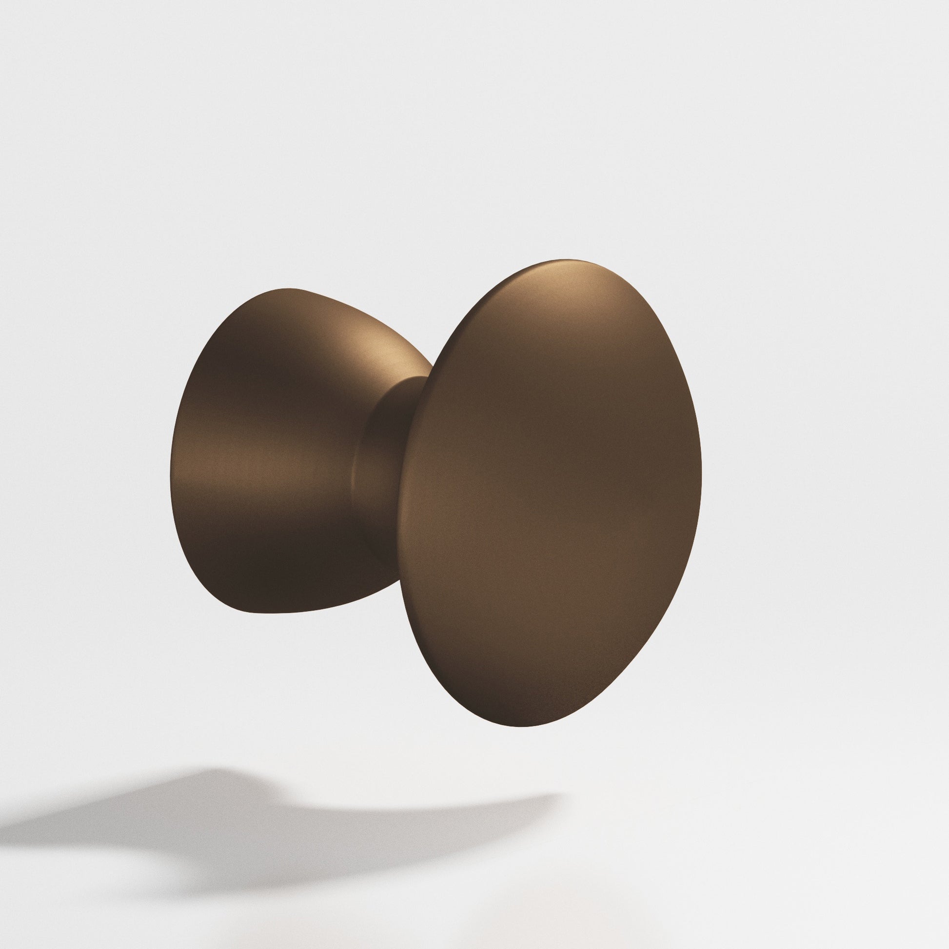 Colonial Bronze Series 118 1.25" Round Cabinet Knob Back-To-Back Shower Kit Matte Oil Rubbed Bronze / 1.25"