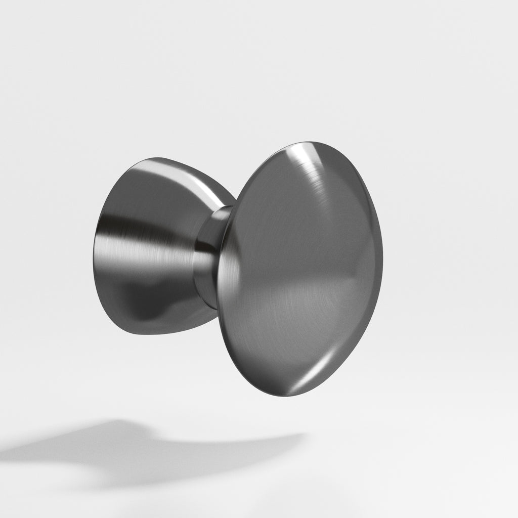 Colonial Bronze Series 117 1" Round Cabinet Knob Graphite / 1"