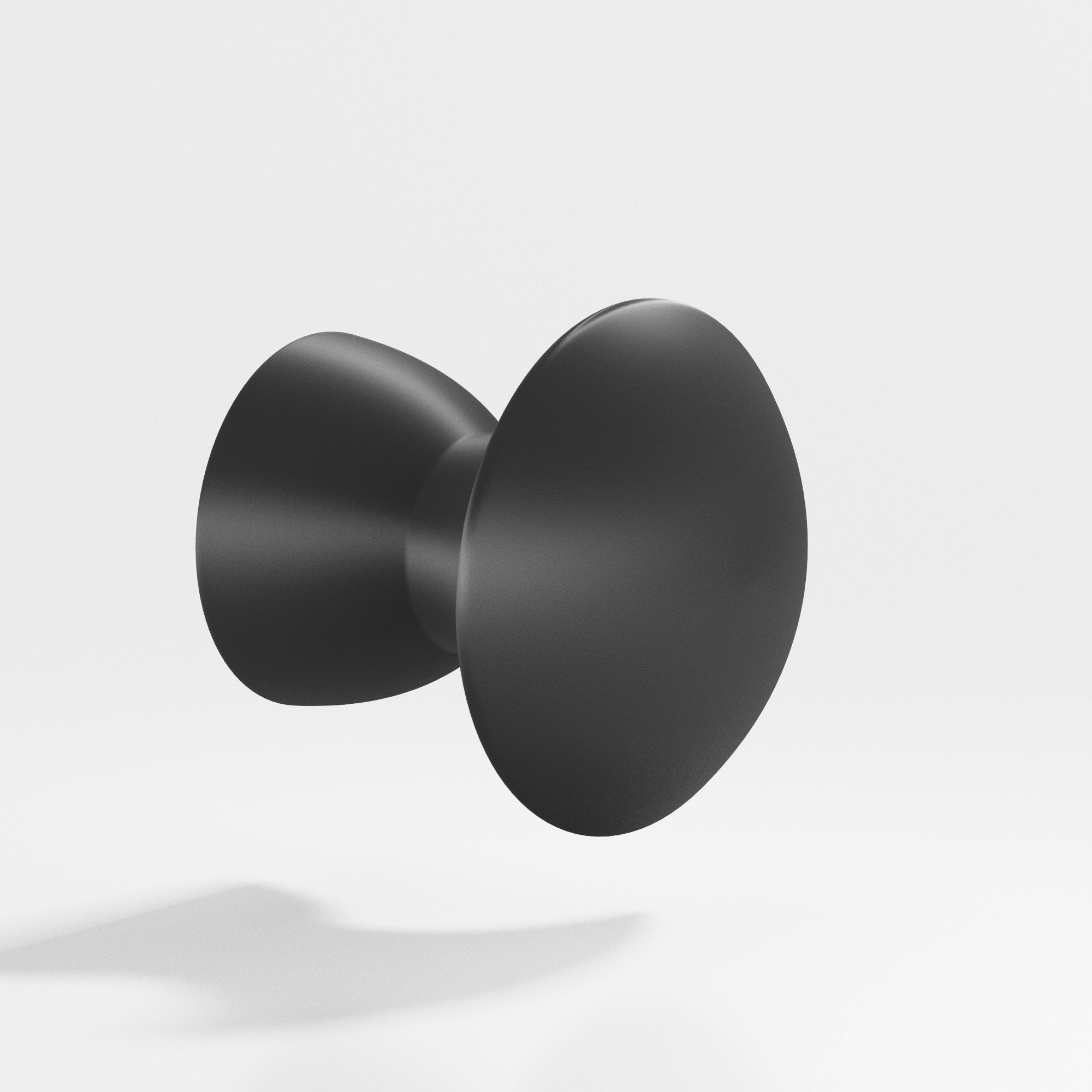 Colonial Bronze Series 117 1" Round Cabinet Knob Matte Graphite / 1"