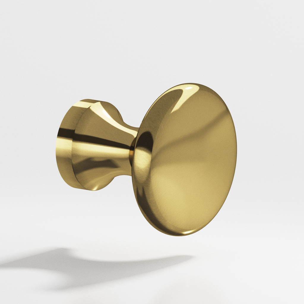 Colonial Bronze Series 116 1.125" Round Cabinet Knob Antique Bronze / 1.125"