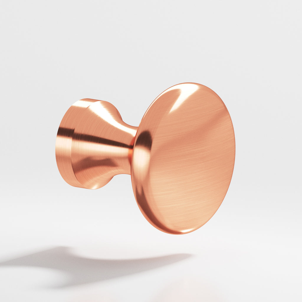Colonial Bronze Series 115 .875" Round Cabinet Knob Satin Copper / .875"