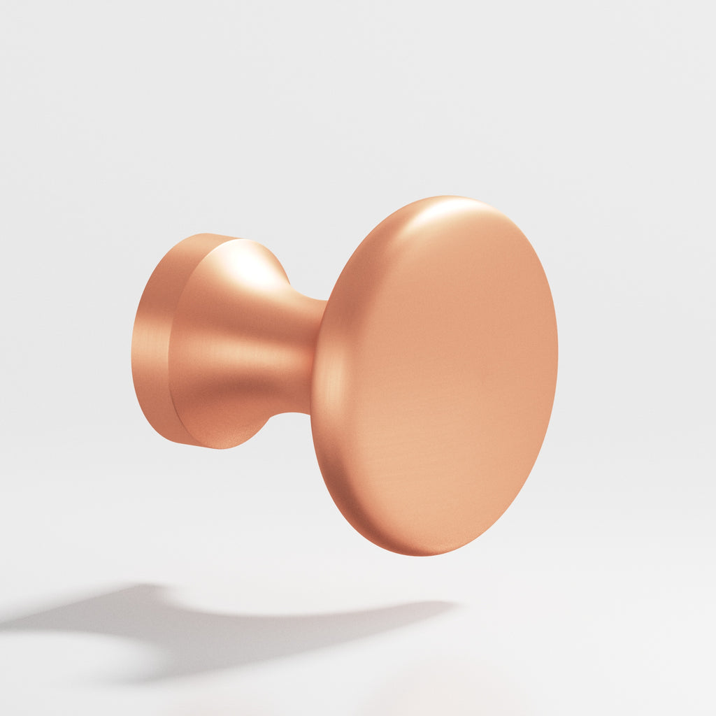 Colonial Bronze Series 115 .875" Round Cabinet Knob Matte Satin Copper / .875"