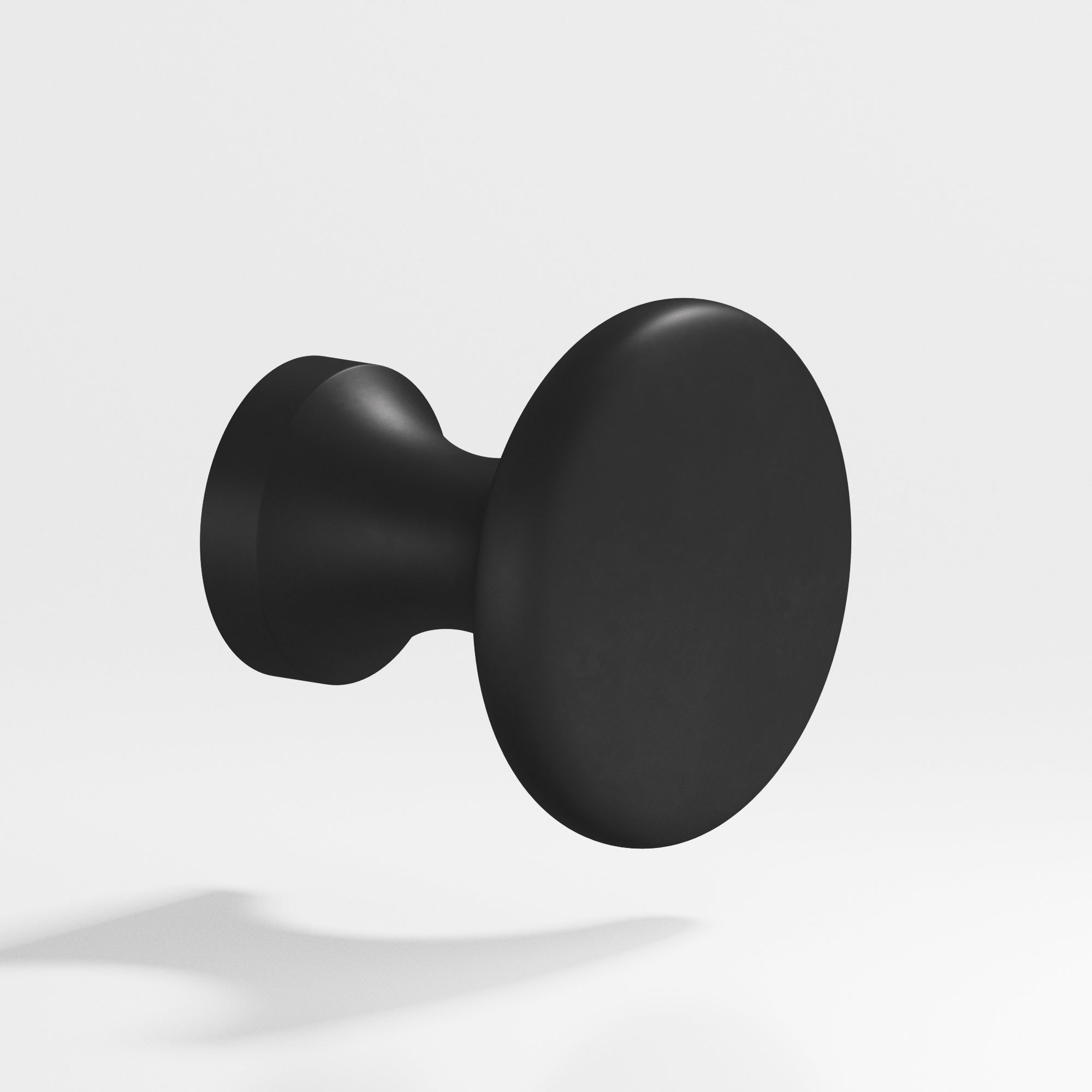 Colonial Bronze Series 115 .875" Round Cabinet Knob Matte Satin Black / .875"