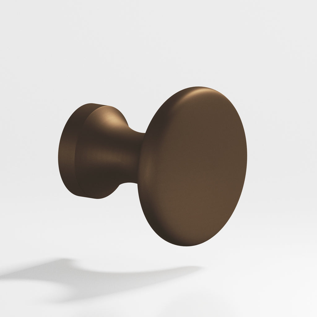 Colonial Bronze Series 115 .875" Round Cabinet Knob Matte Oil Rubbed Bronze / .875"