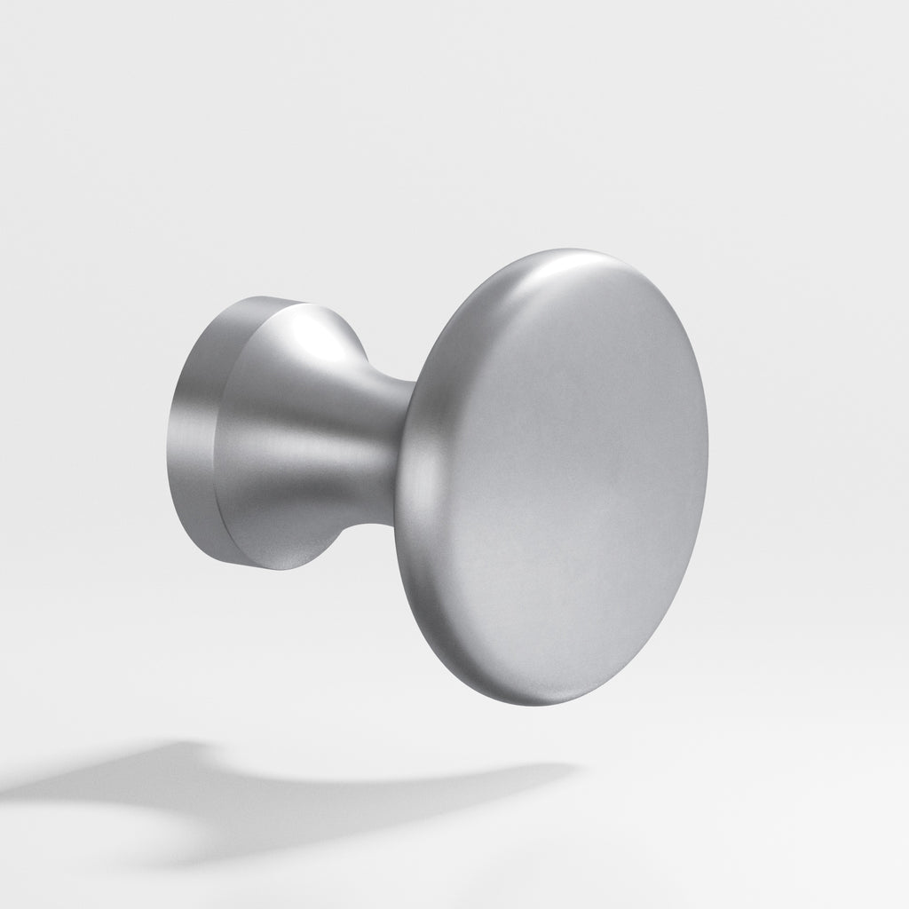 Colonial Bronze Series 115 .875" Round Cabinet Knob Matte Satin Chrome / .875"