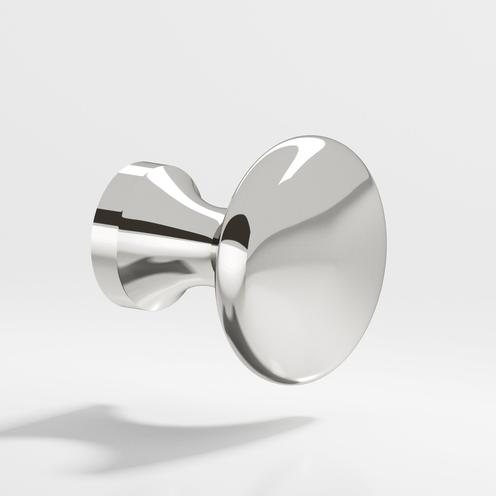 Colonial Bronze Series 115 .875" Round Cabinet Knob Polished Nickel / .875"