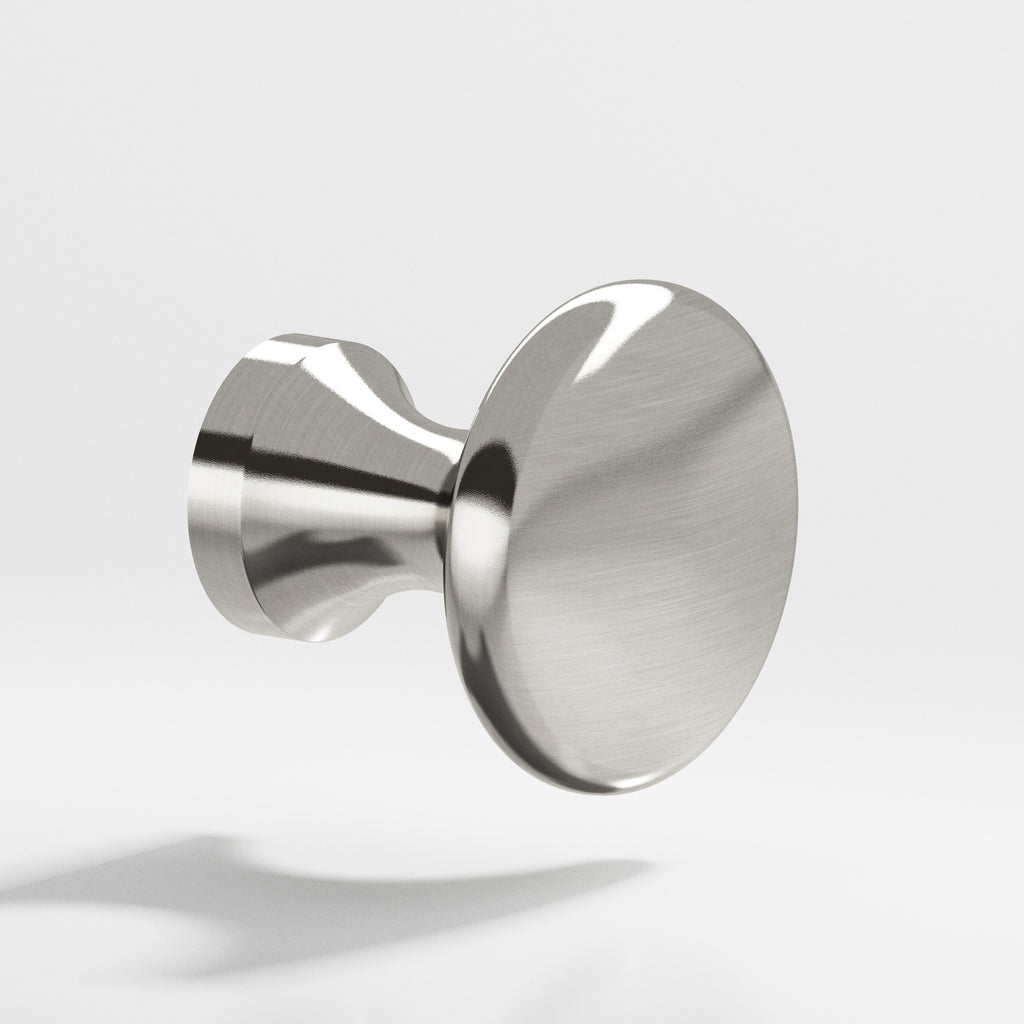 Colonial Bronze Series 115 .875" Round Cabinet Knob Nickel Stainless / .875"