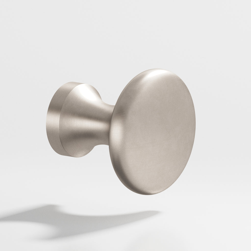Colonial Bronze Series 115 .875" Round Cabinet Knob Matte Satin Nickel / .875"