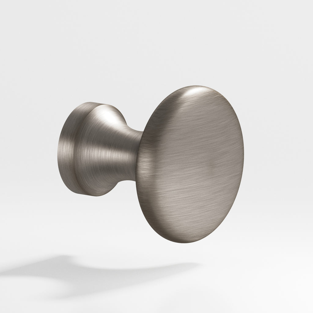 Colonial Bronze Series 115 .875" Round Cabinet Knob Pewter / .875"