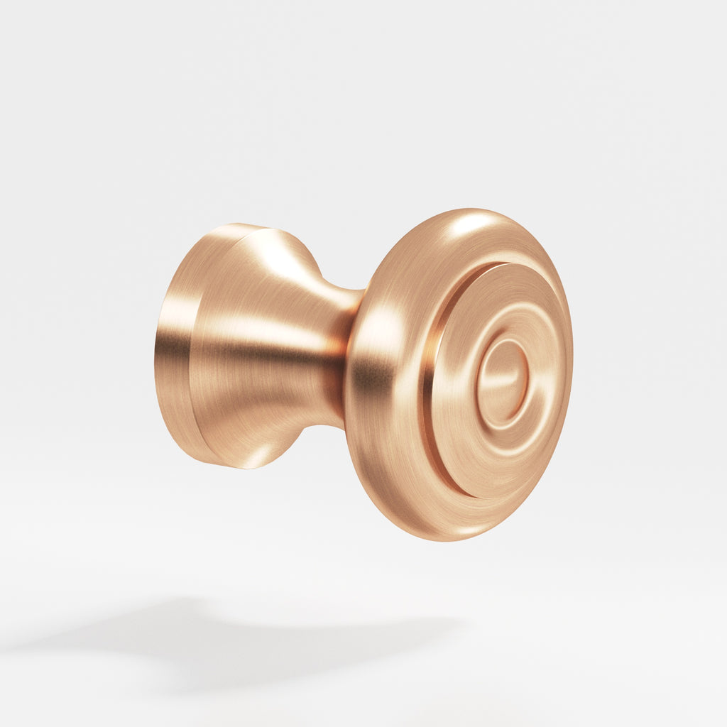 Colonial Bronze Series 139 1.125" Round Cabinet Knob Satin Bronze / 1.125"