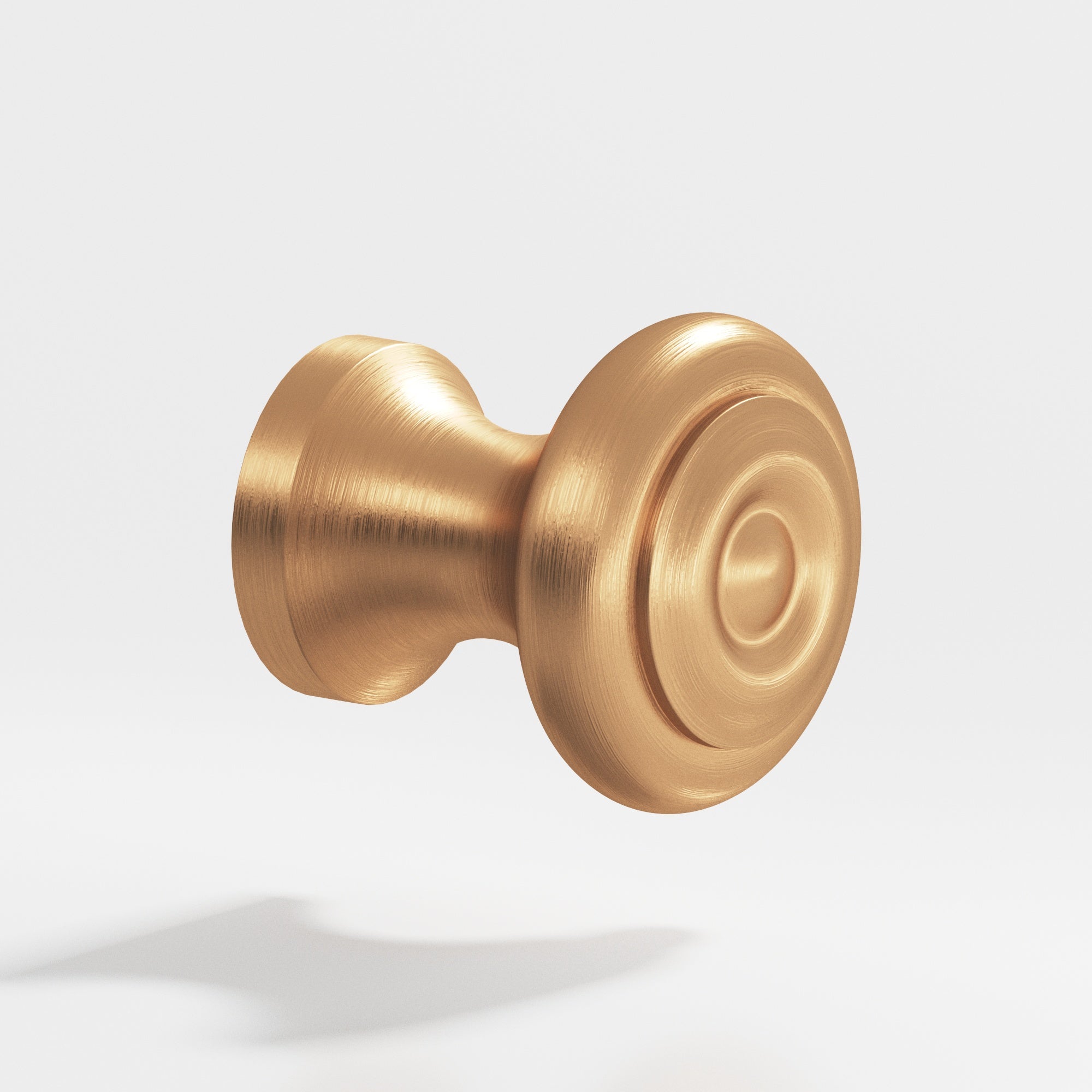 Colonial Bronze Series 150 1.5" Round Cabinet Knob Back-To-Back Shower Kit Matte Satin Bronze / 1.5"