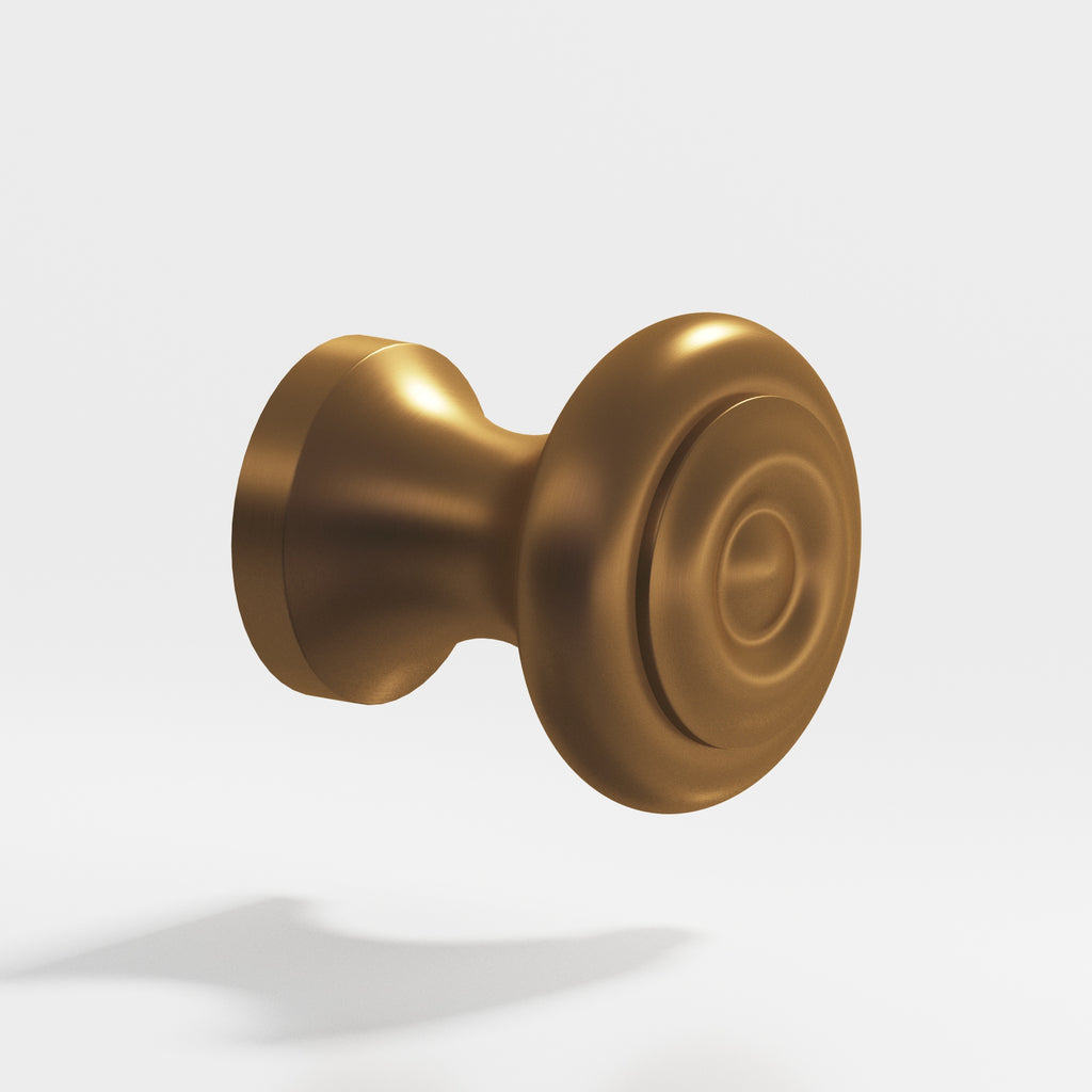 Colonial Bronze Series 139 1.125" Round Cabinet Knob Matte Light Statuary Bronze / 1.125"