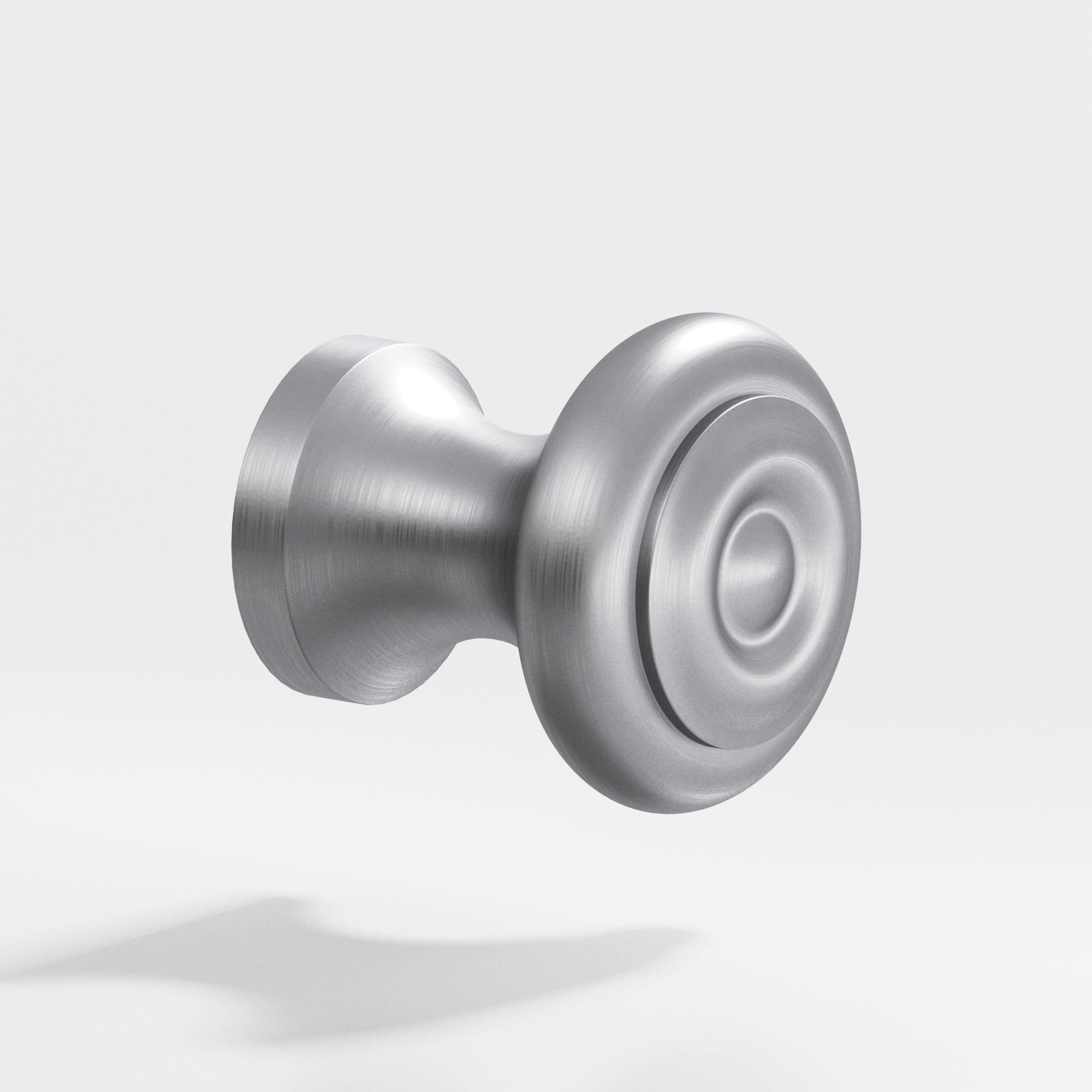 Colonial Bronze Series 139 1.125" Round Cabinet Knob Matte Satin Chrome / 1.125"