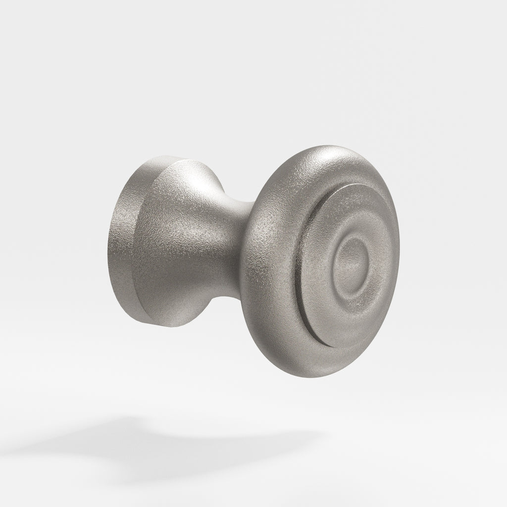 Colonial Bronze Series 150 1.5" Round Cabinet Knob Back-To-Back Shower Kit Frost Nickel™ / 1.5"
