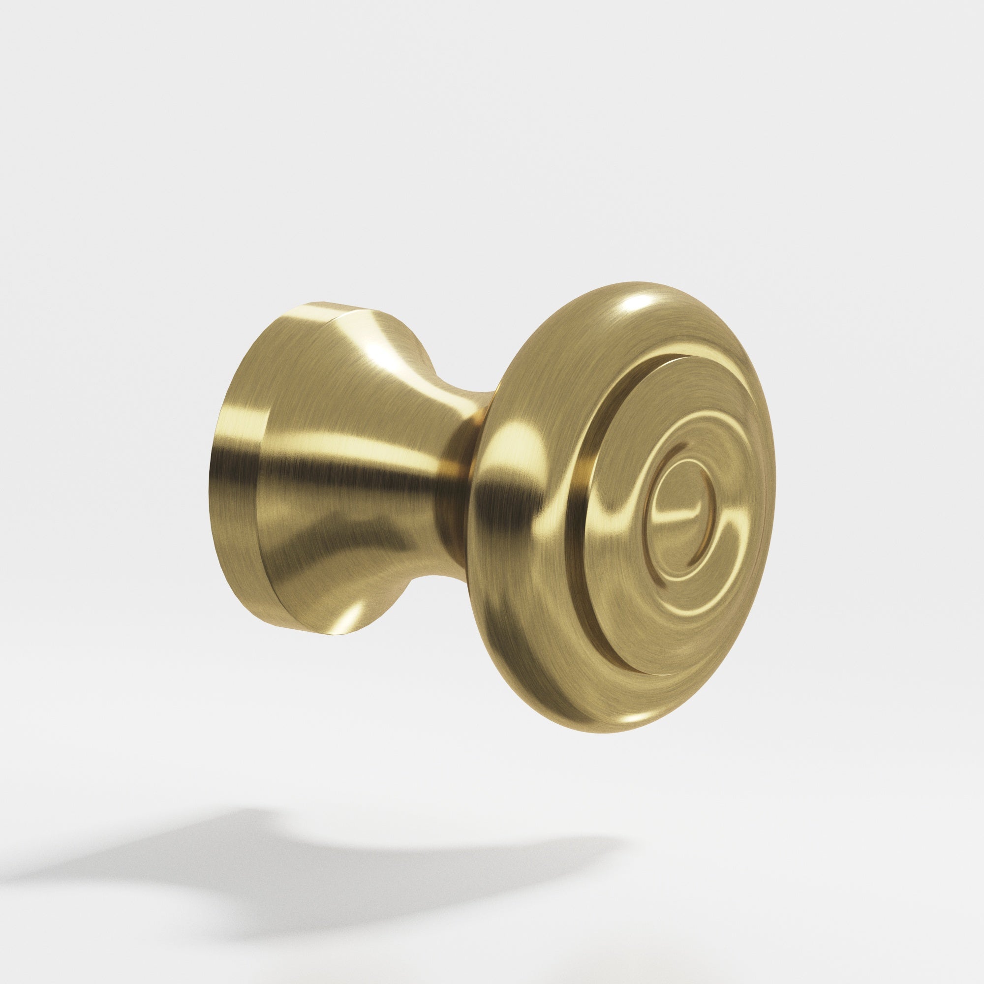 Colonial Bronze Series 119 .625" Round Cabinet Knob Antique Brass / .625"