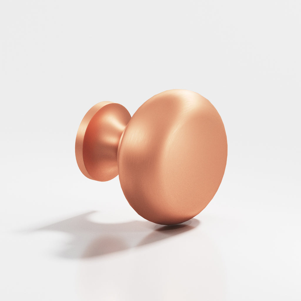 Colonial Bronze Series 190 .75" Round Cabinet Knob Matte Satin Copper / .75"