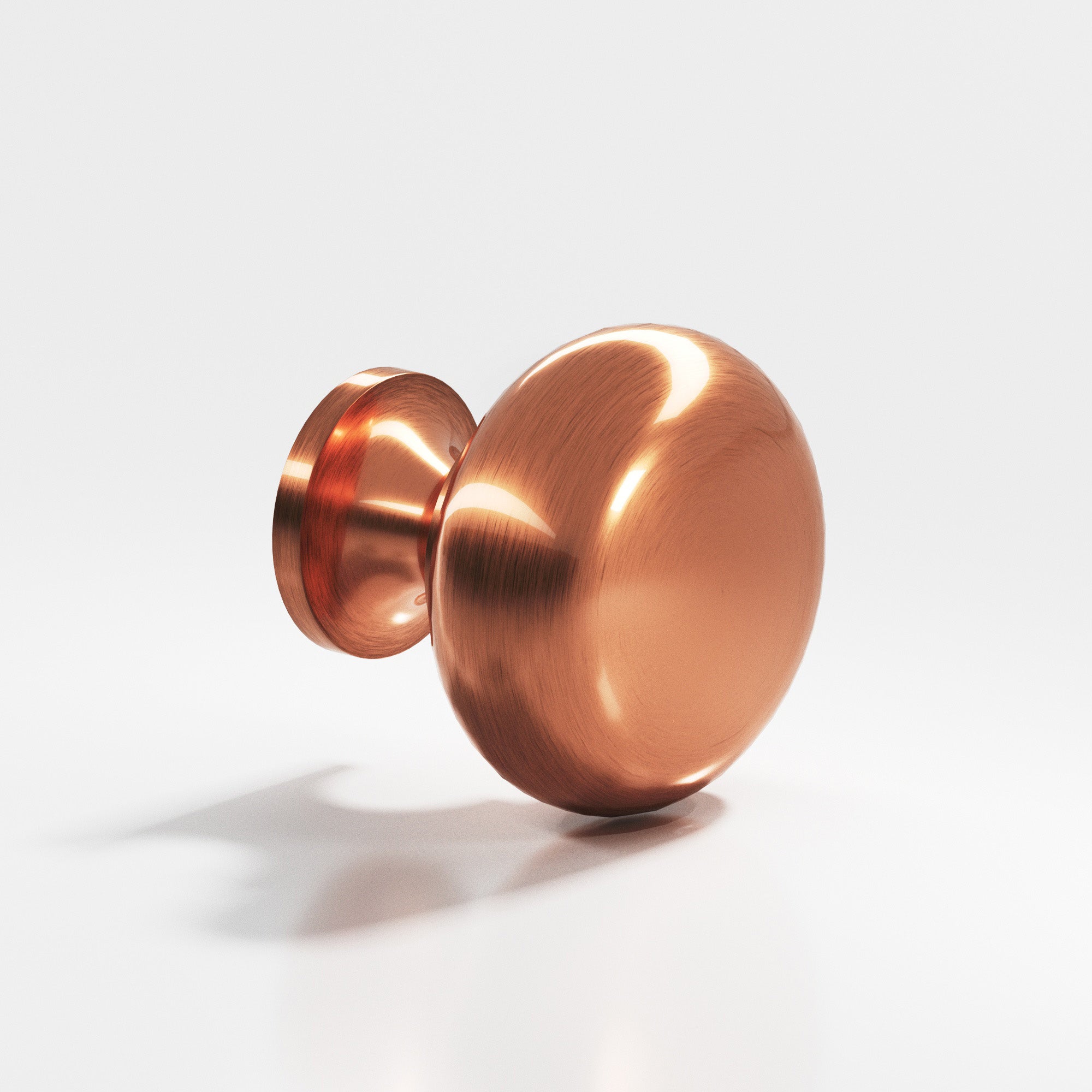 Colonial Bronze Series 193 1.5" Round Cabinet Knob Back-To-Back Shower Kit Antique Copper / 1.5"