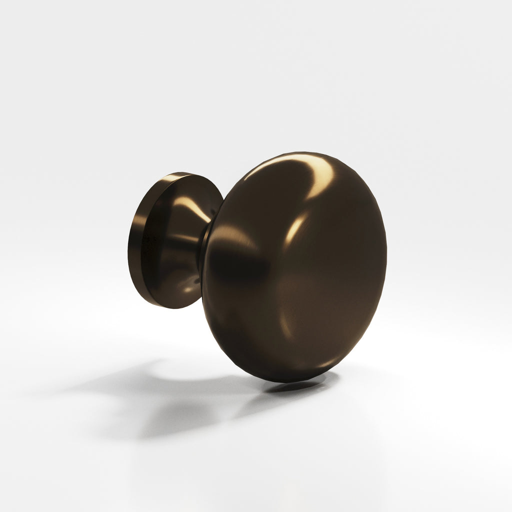 Colonial Bronze Series 193 1.5" Round Cabinet Knob Back-To-Back Shower Kit Oil Rubbed Bronze / 1.5"