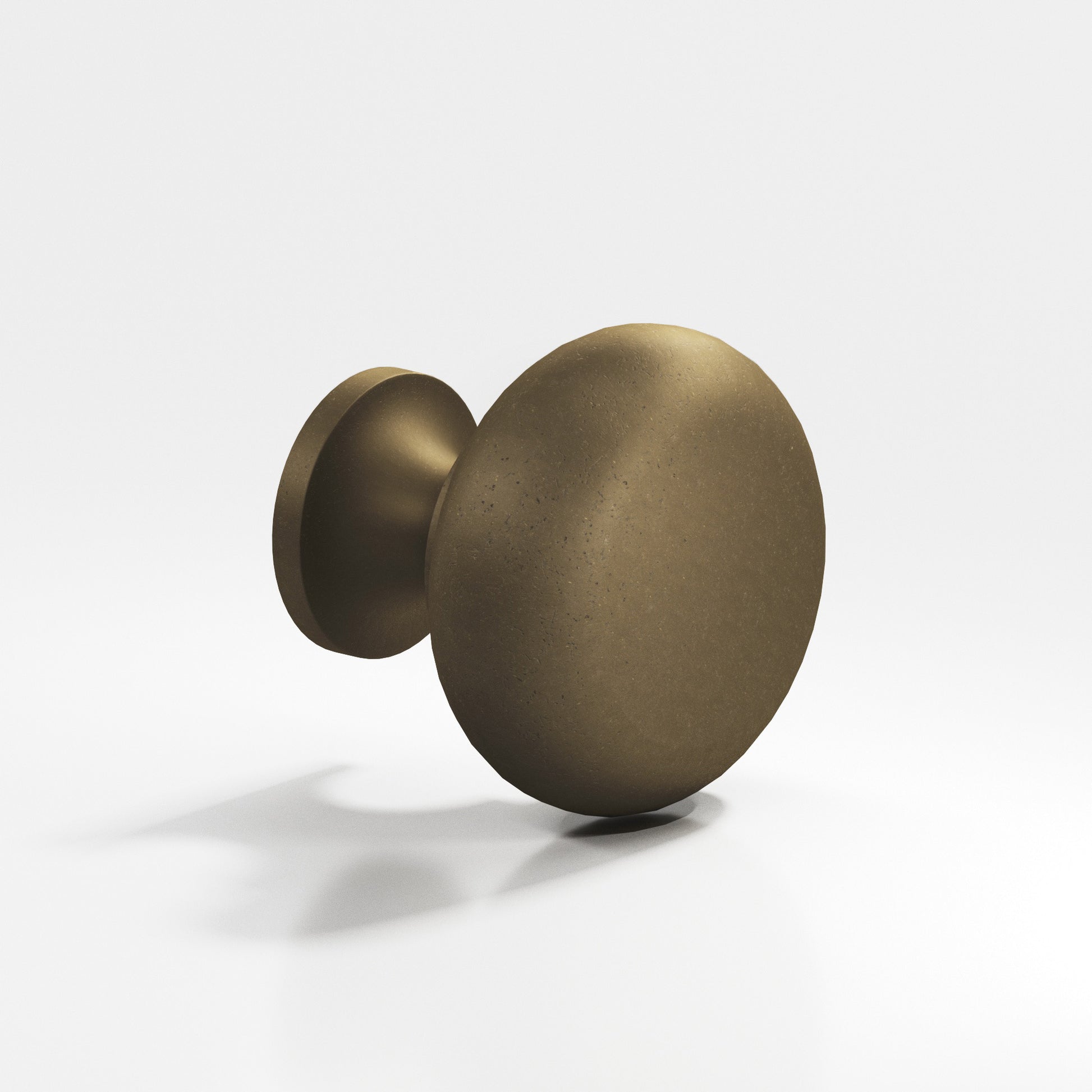 Colonial Bronze Series 124 1.125" Round Cabinet Knob Back-To-Back Shower Kit Distressed Oil Rubbed Bronze / 1.125"