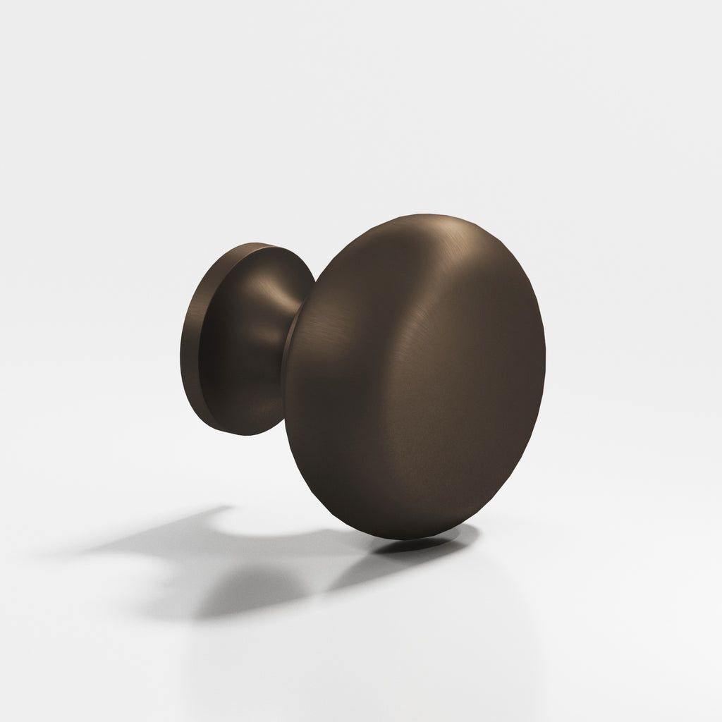 Colonial Bronze Series 191 1" Round Cabinet Knob Heritage Bronze / 1"
